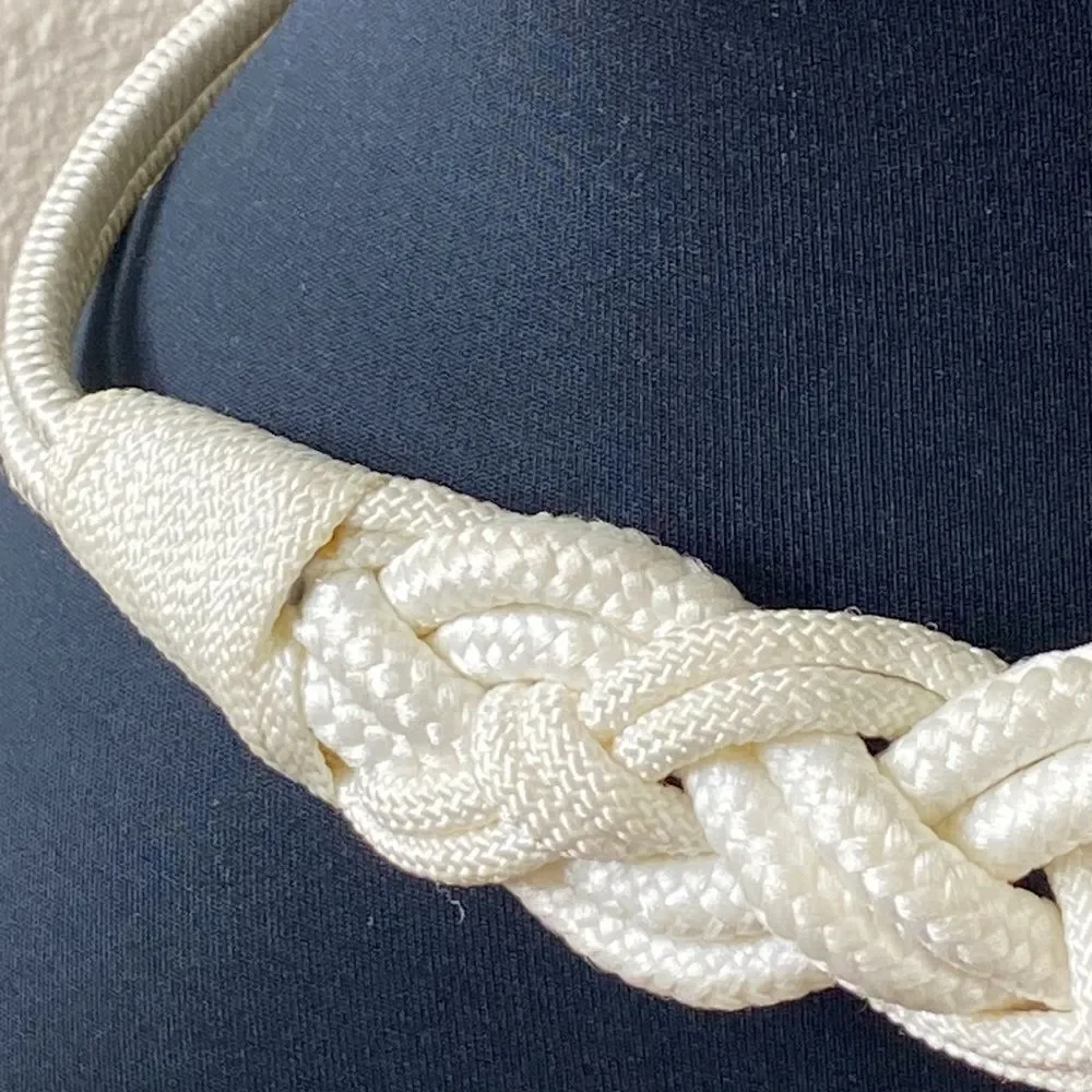 Vintage Handmade Braided Women Belt